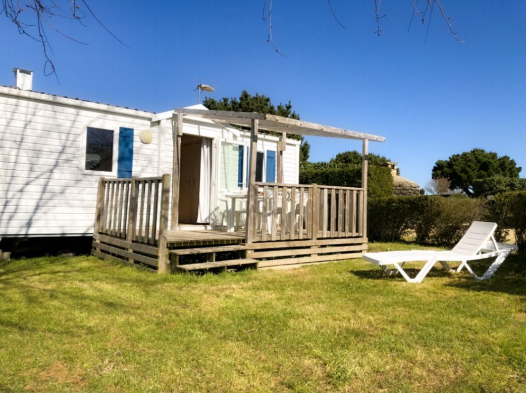 2-bedroom Comfort mobile home + Semi-covered terrace