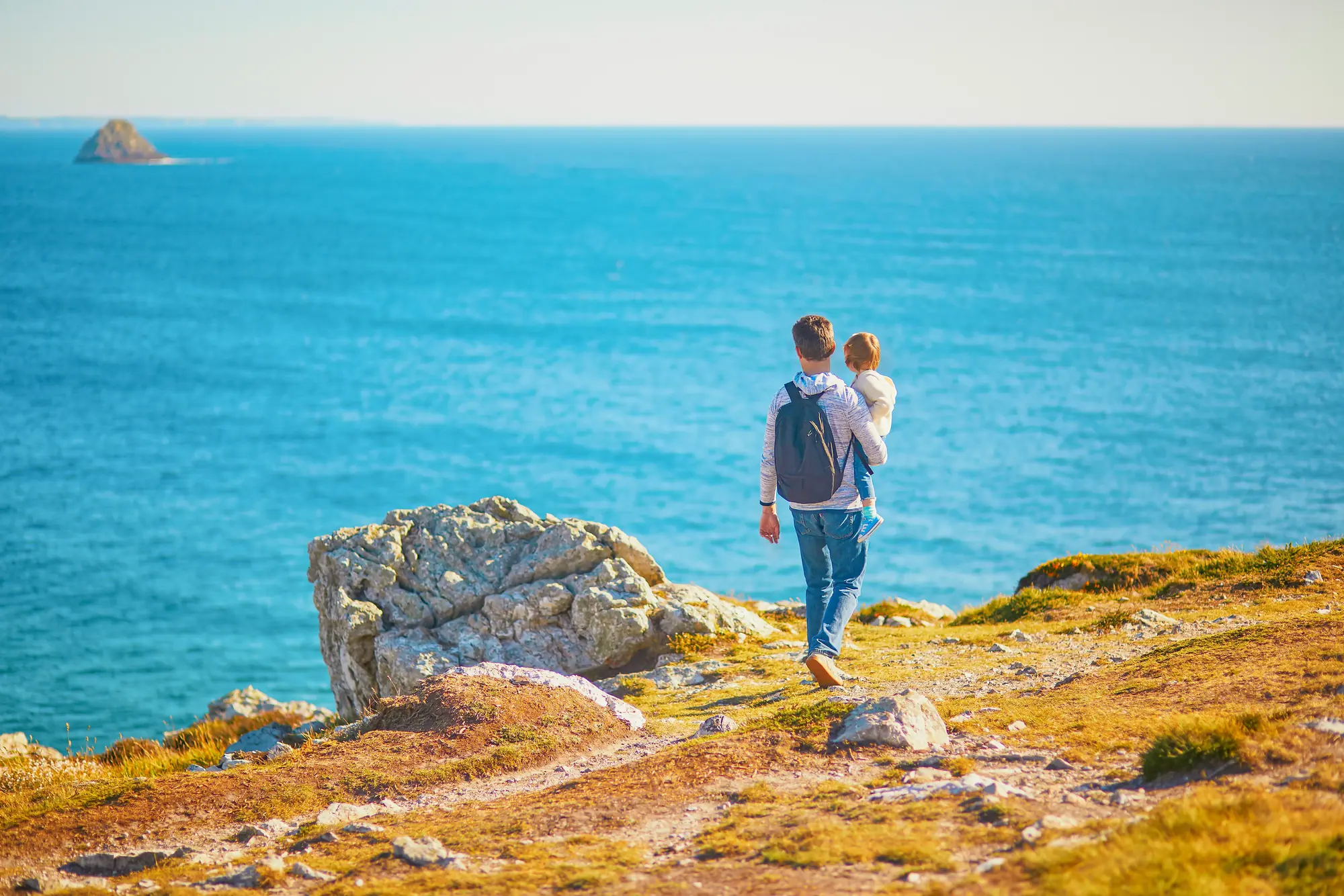 camping randonnée trinité sur mer Bretagne